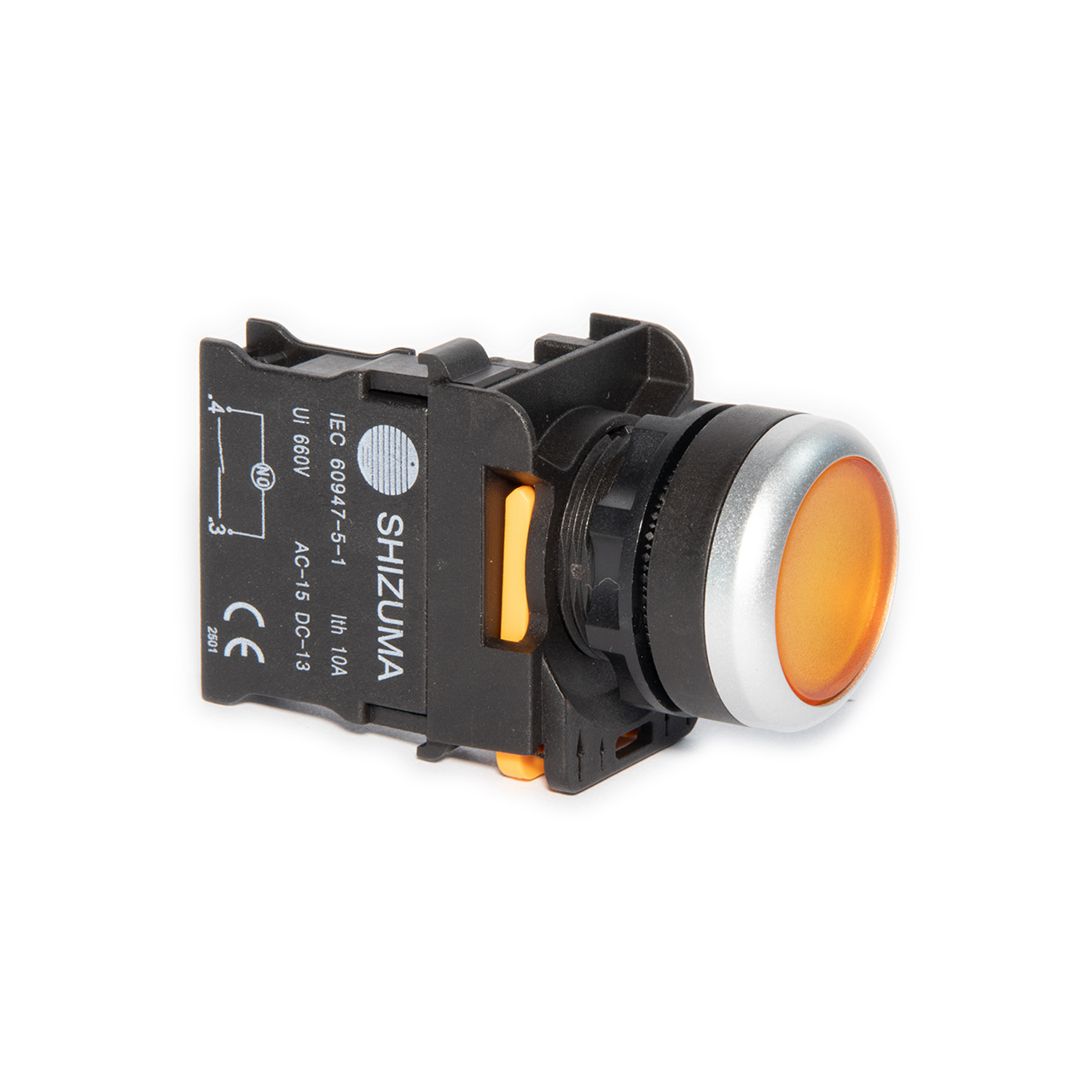 パイロットランプ付きプッシュボタン